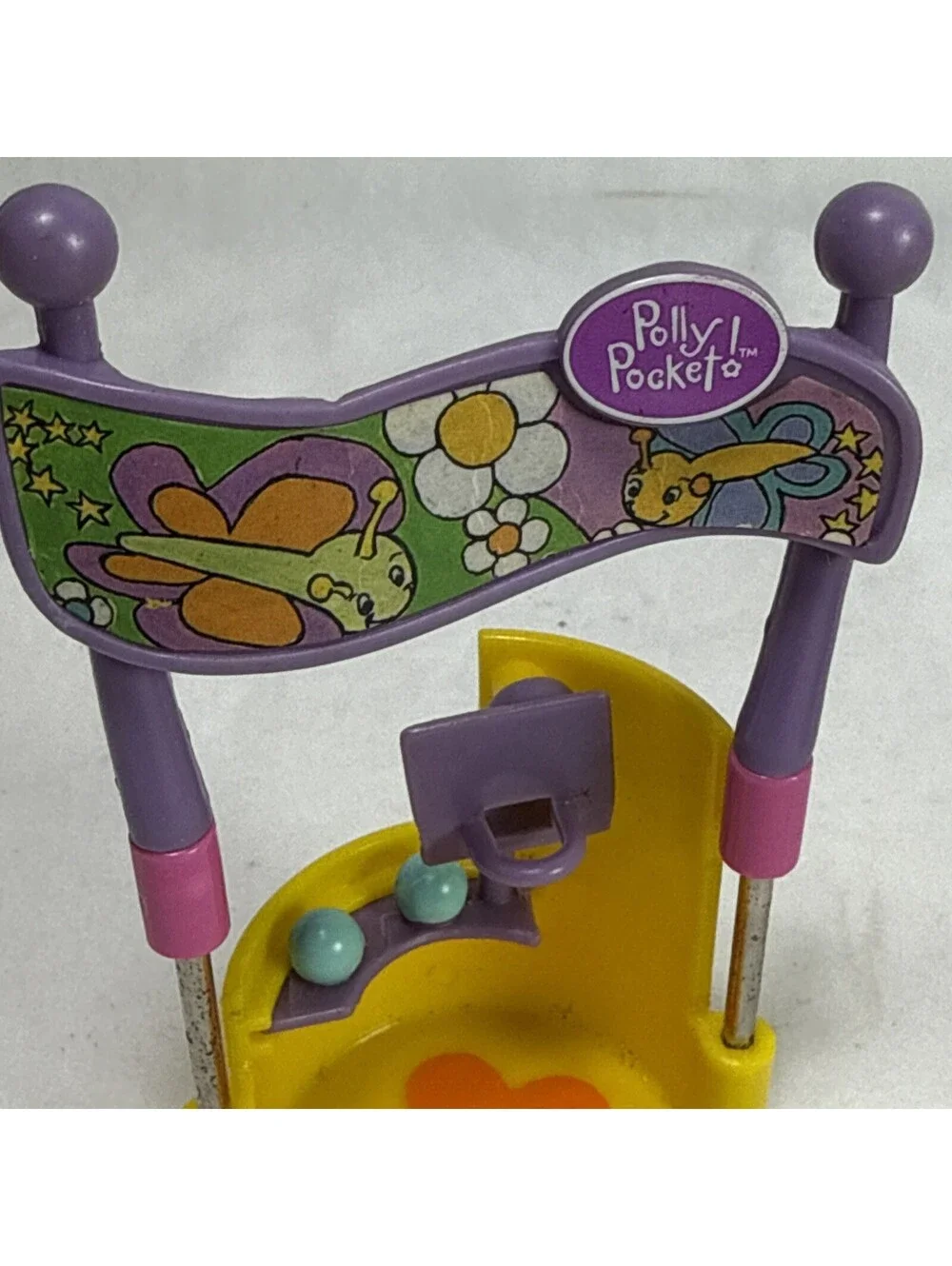 Vintage Polly Pocket Sweet Secrets Miniature Doll House Polly World Butterfly